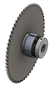 1479 Fractional Revolution Sprocket Clutch, R. Funk # A8524