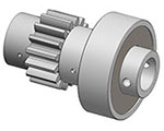 2795 Overrunning Gear Clutch, Ribbonmasters / Crocodile Industries, Hot Stamping